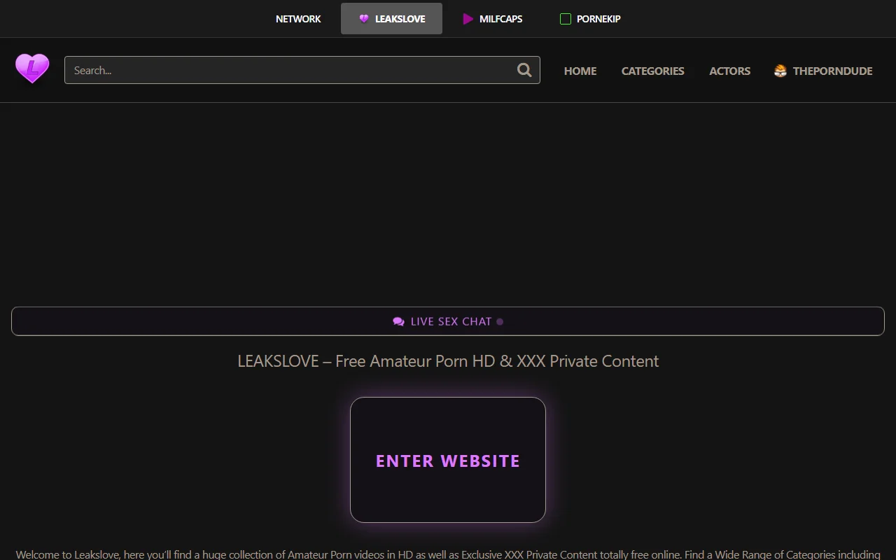 Screenshot: Leakslove Screenshot of Leakslove